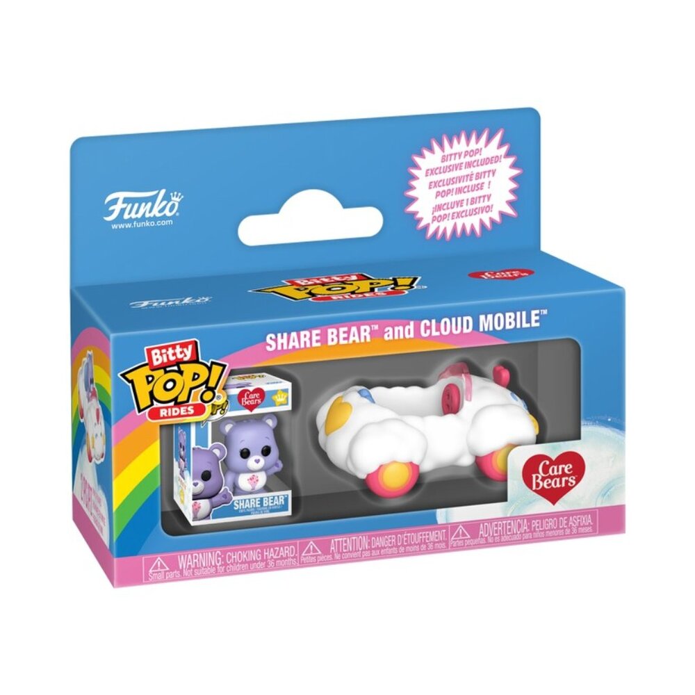 Funko Bitty POP! Rides Care Bears Share Bear and the Cloud Mobile!